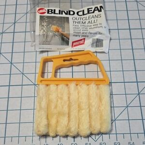 Jencraft Blind Cleaning Tool with Orange Handle, NIP